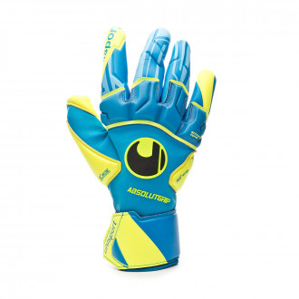 Luvas Uhlsport Radar Control Absolutgrip Reflex Radar blue-Flour yellow-Black