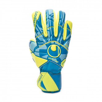 Luvas Uhlsport Radar Control Absolutgrip HN Radar blue-Flour yellow-Black