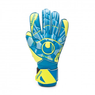Luvas Uhlsport Radar Control Soft Pro Crianças Radar blue-Flour yellow-Black