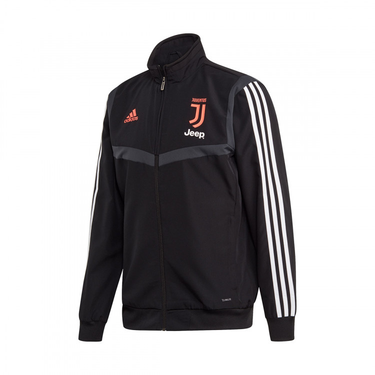 Chaqueta Juventus Dark Black Match 2020 Grey Pre 2019 0O8wnPk