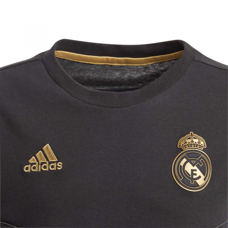 Playera adidas Real Madrid 2019-2020 Niño Black-Dark football gold - Tienda de fútbol Fútbol Emotion