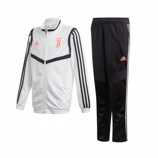 Verscherpen Decoderen Behoefte aan Tracksuit adidas Juventus FC Pes 2019-2020 Niño White-Black - Fútbol Emotion