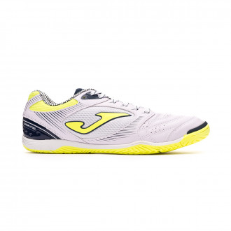 Sapatilha de Futsal Joma Dribling White-Yellow