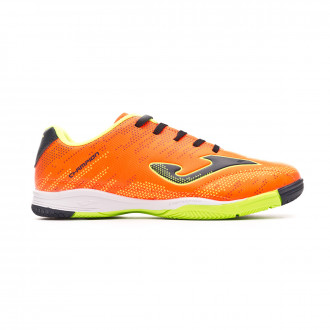 Sapatilha de Futsal Joma Champion Criança Orange-Navy