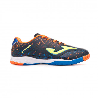 Sapatilha de Futsal Joma Champion Niño Navy-Orange