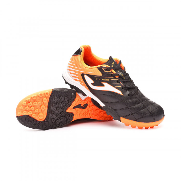 Football Boot Joma Toledo Nino Turf Black Red White Futbol Emotion