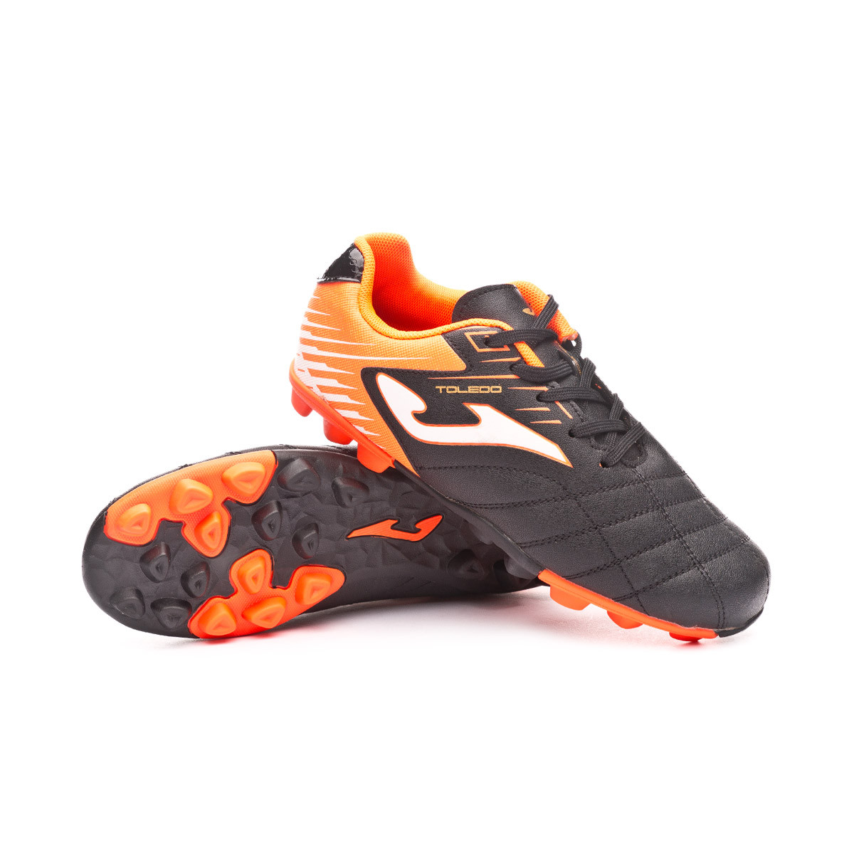 Football Boots Joma Kids Toledo Black Red White Football Store