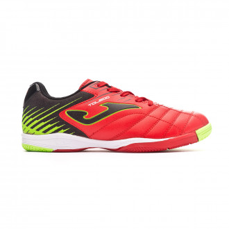 Sapatilha de Futsal Joma Toledo Niño Coral-Black-Yellow