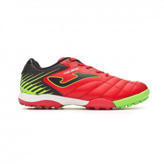 Sapatilhas Joma Toledo Niño Turf Coral-Black-Yellow