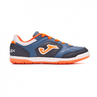 Sapatilha de Futsal Joma Top Flex Niño Navy-Orange