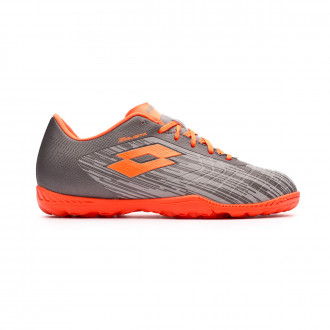 Sapatilhas Lotto Solista 700 III Turf Niño Cool gray-Orange fluor-Gravity titan