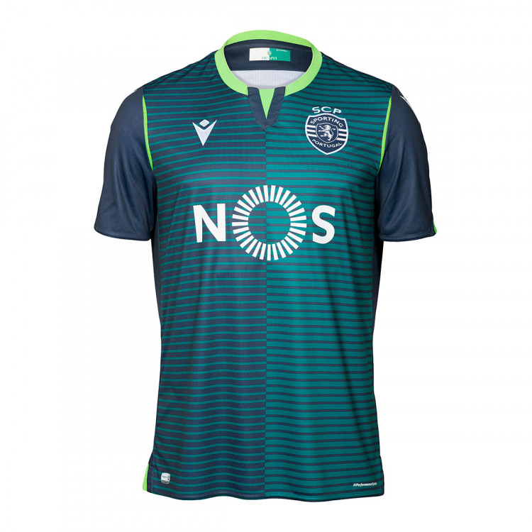 Camiseta Macron Sporting Lisboa Segunda Equipación 2019-2020 Anthracite ...