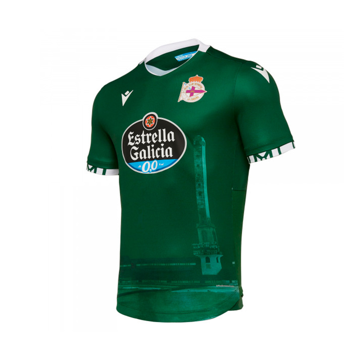 Camiseta Macron RC Deportivo La Coruña Segunda Equipación 2019-2020 ...