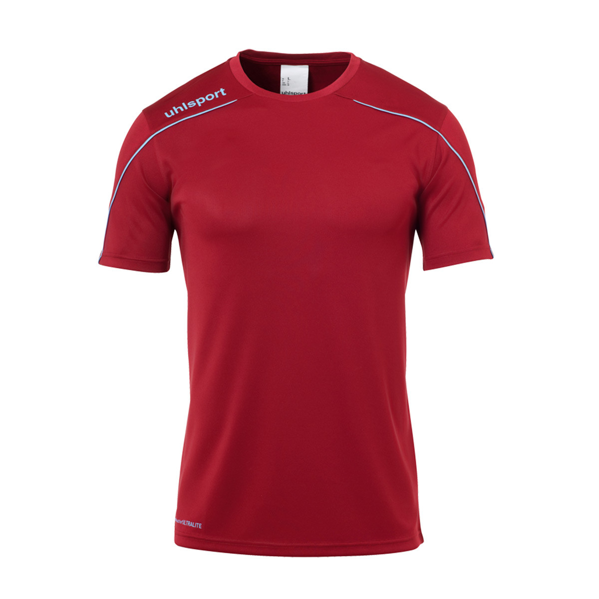 Camiseta Uhlsport Stream 22 m/c Granate-Celeste - Tienda de fútbol Fútbol Emotion