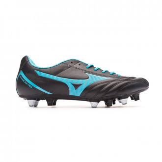 Chuteira Mizuno Monarcida NEO Selmix Black-Blue atoll