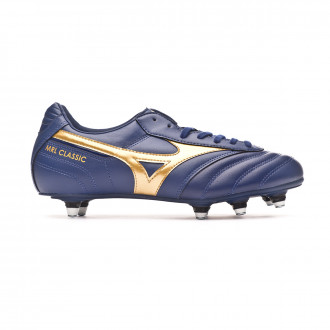 Chuteira Mizuno Morelia Classic SI Blue depths-Gold