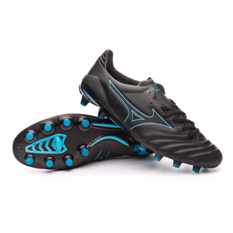 Football Boots Mizuno Morelia Neo Ii Md Black Blue Atoll