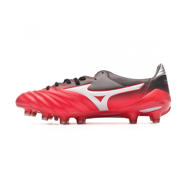 mizuno morelia neo black red