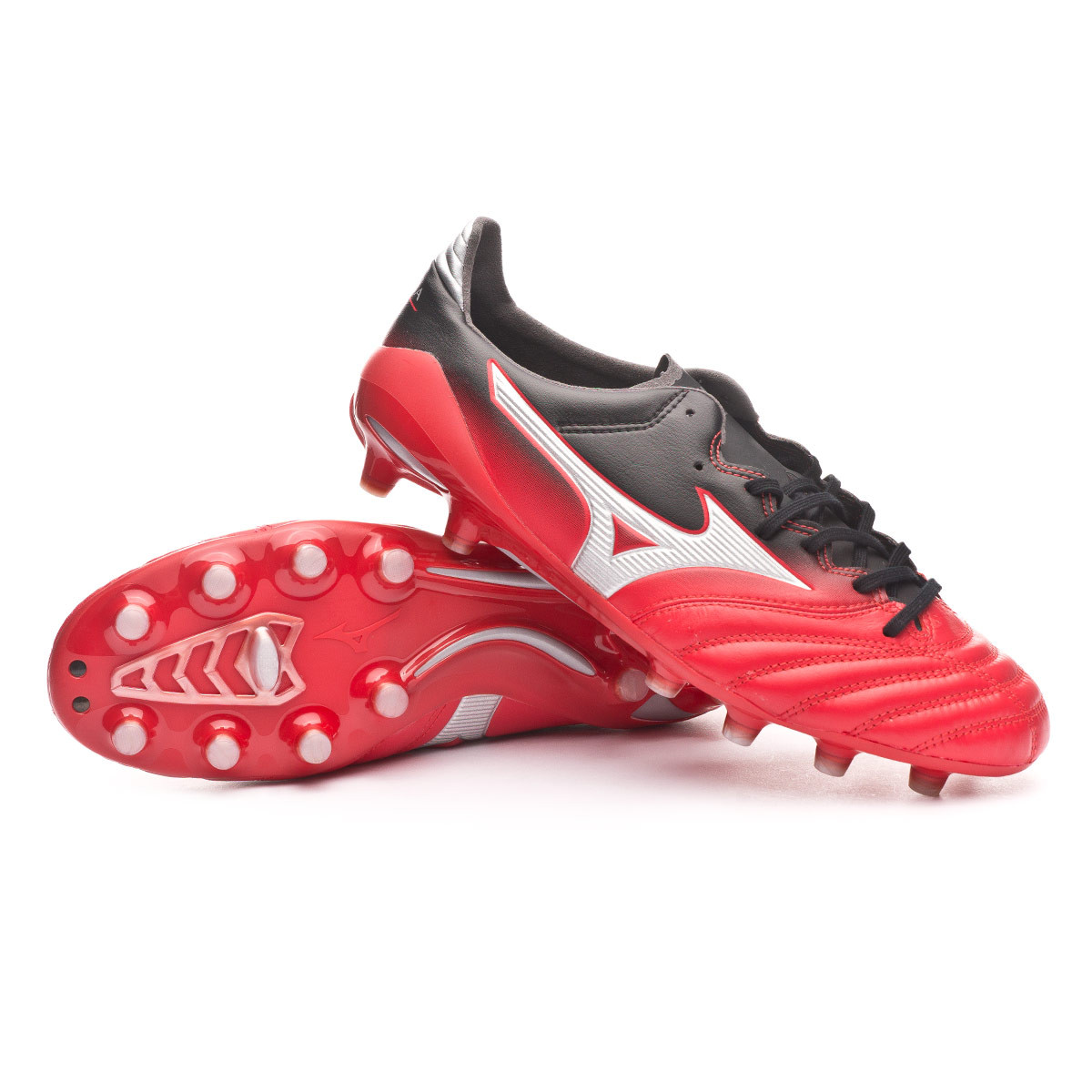 Football Boots Mizuno Morelia Neo Ii Md Chinese Red Silver Black