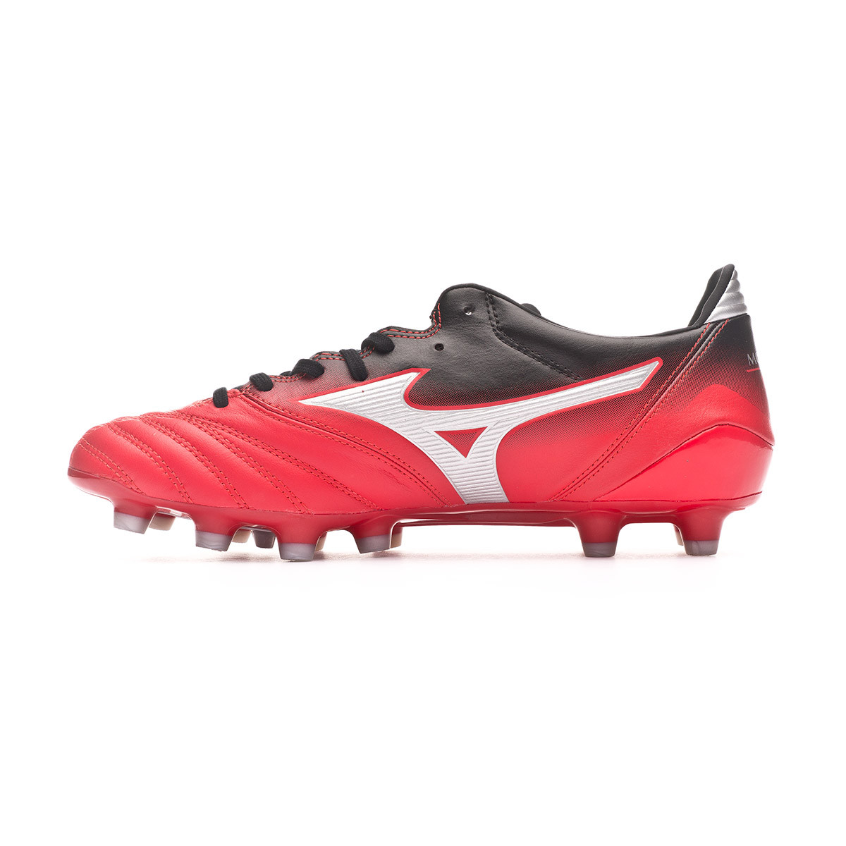 mizuno morelia neo kl ii md soccer cleat - black/silver