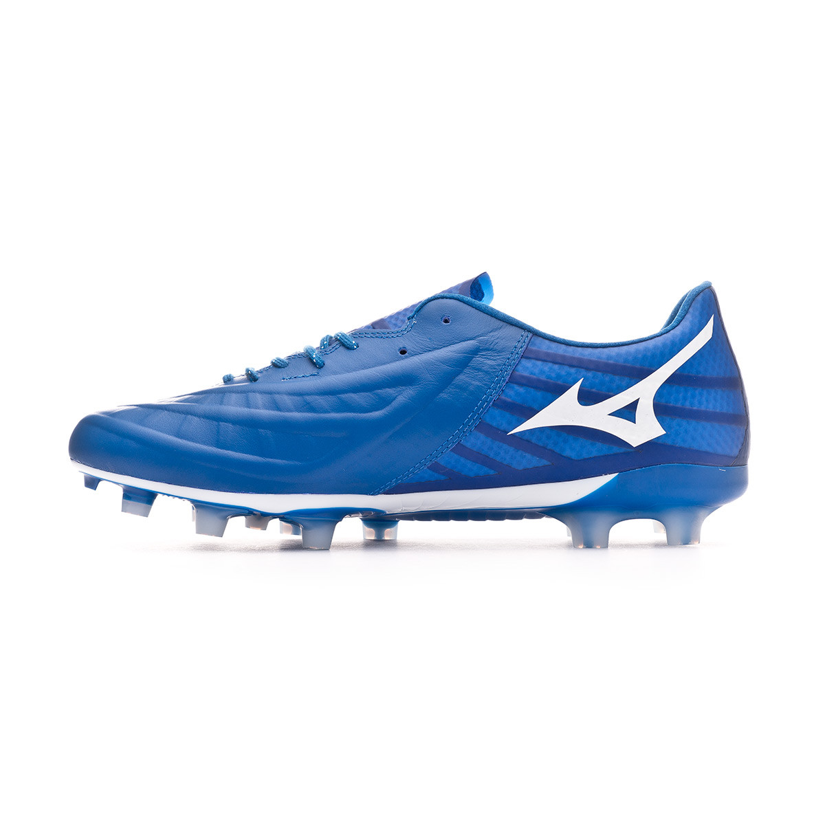 Football Boots Mizuno Rebula 3 Elite MD Snorkel blue-White-Blue atoll -  Football store Fútbol Emotion