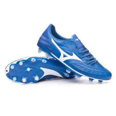 Football Boots Mizuno Rebula 3 Elite MD Snorkel blue-White-Blue atoll -  Football store Fútbol Emotion