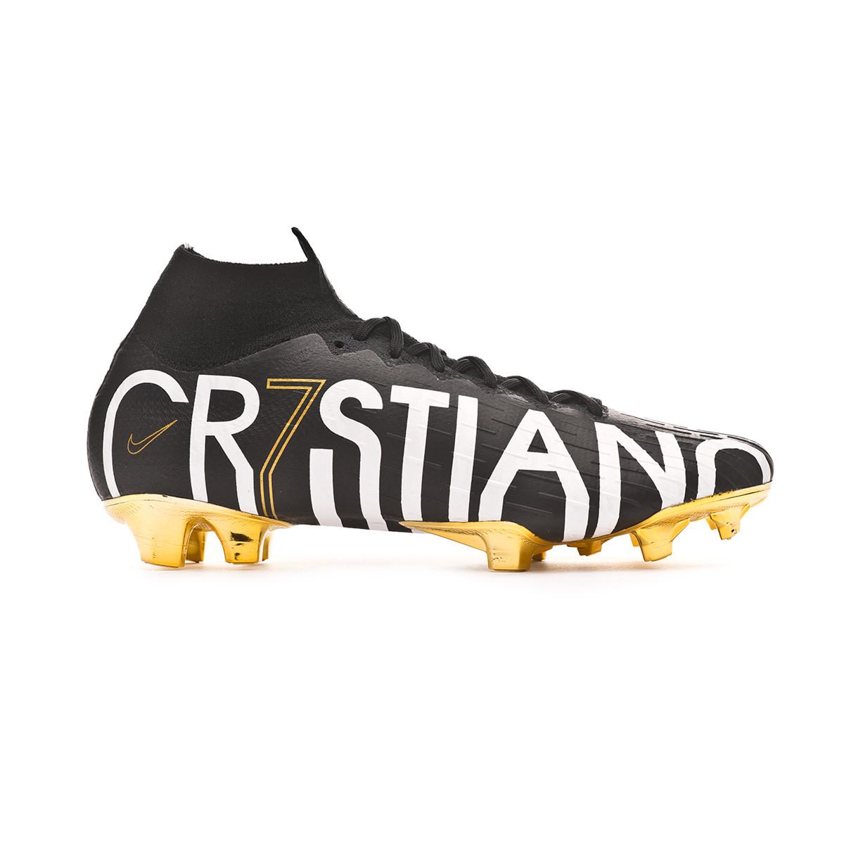 cr7 shoes gold