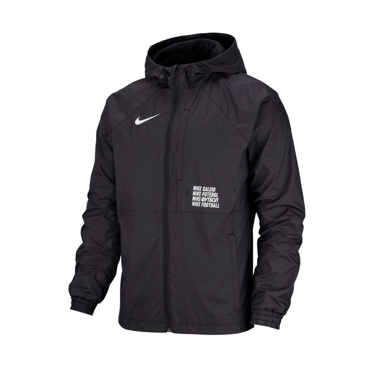 nike fc jacket black