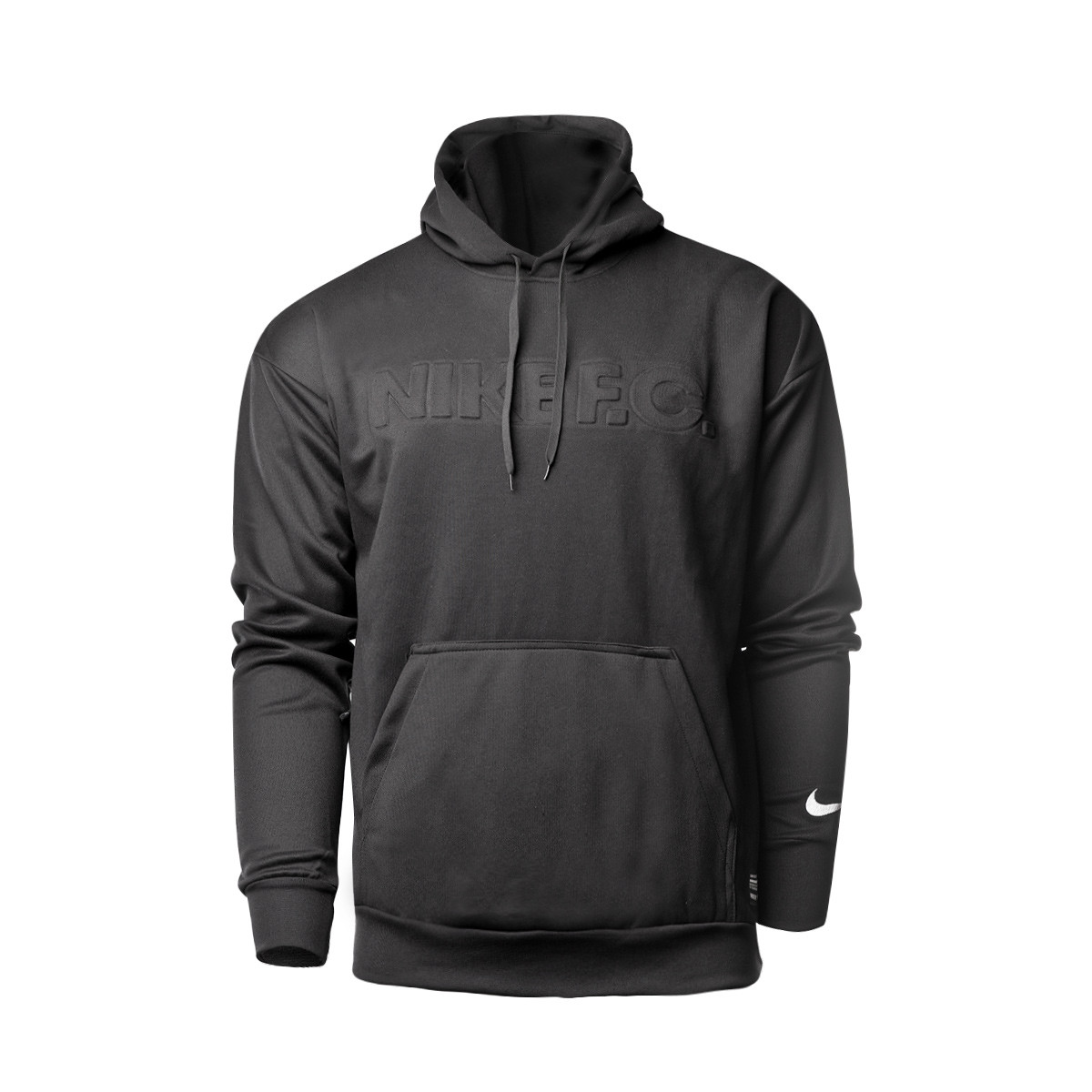 Sudadera Nike FC Black-White - Tienda de fútbol Fútbol Emotion