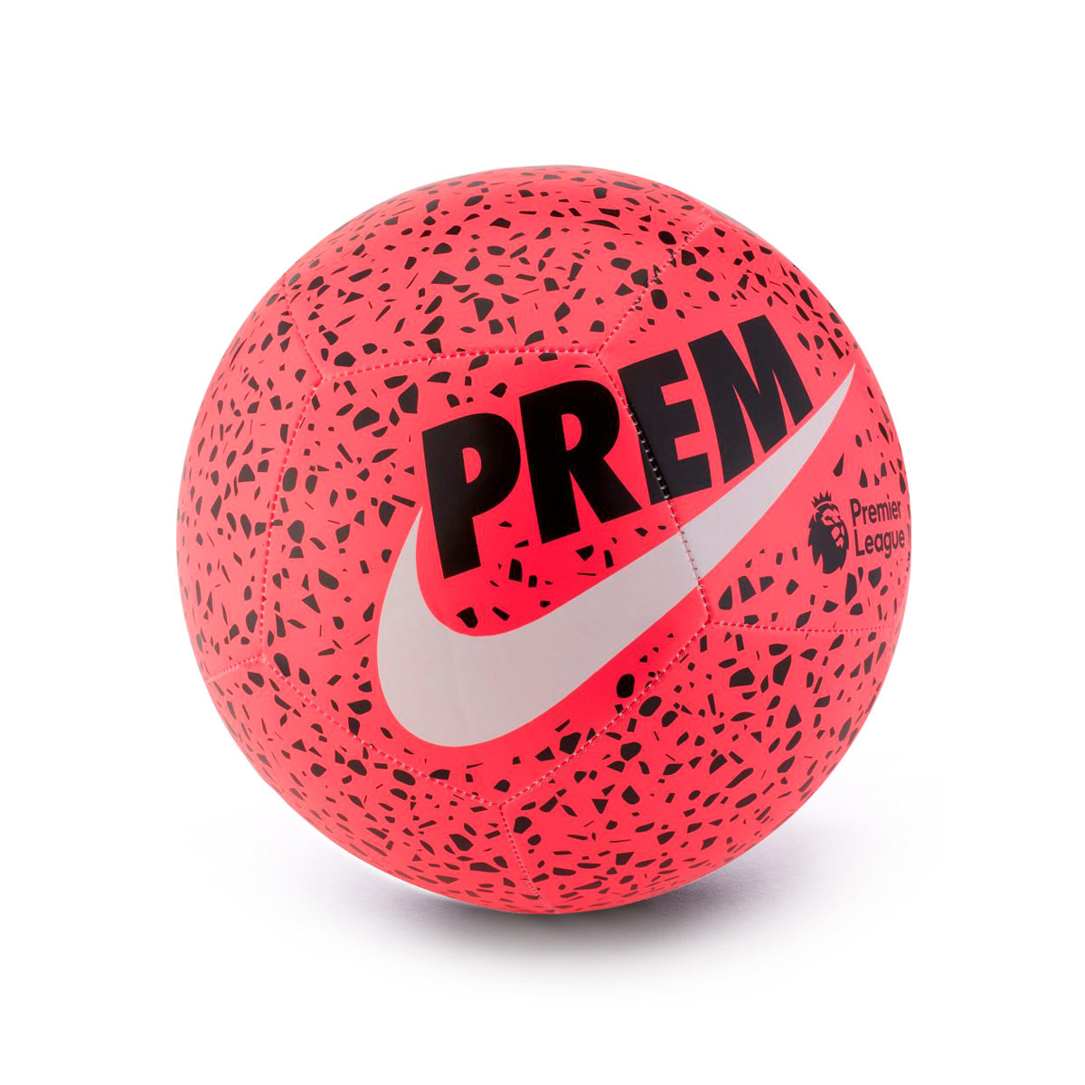 red and white premier league ball