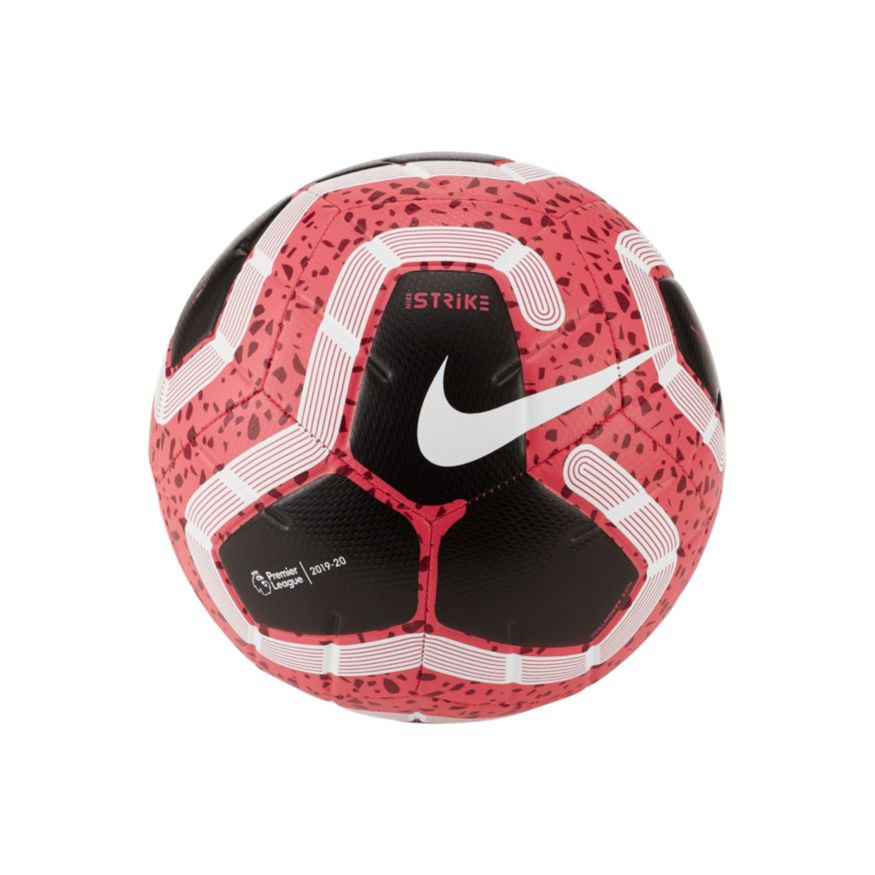 red and white premier league ball