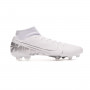 Mercurial Superfly VII Academy FG/MG White-Chrome-Metallic silver
