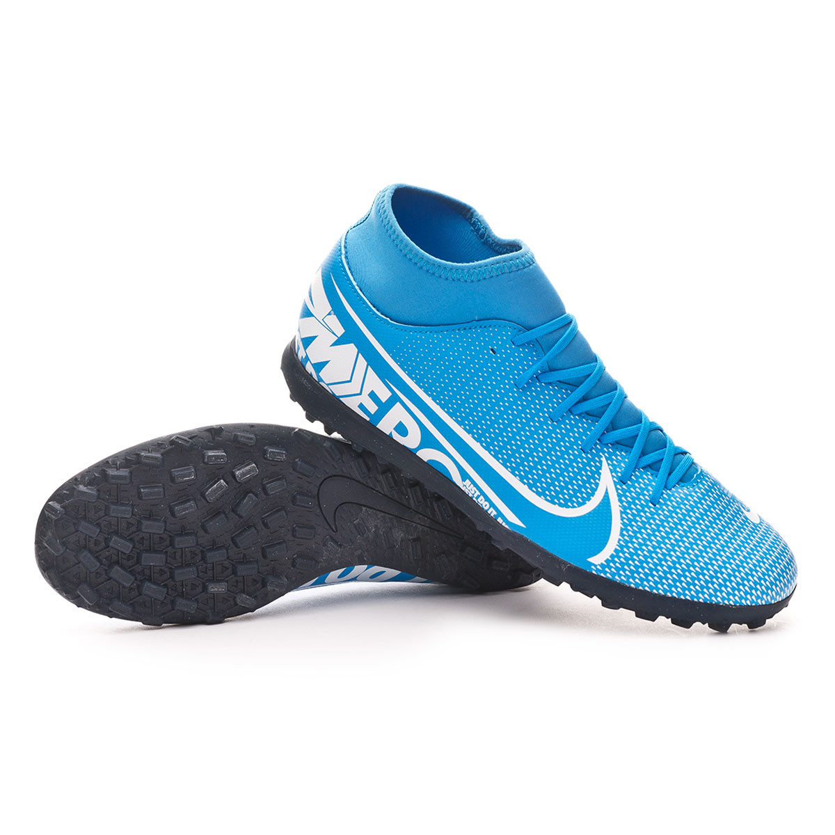 mercurial superfly club df junior astro turf trainers