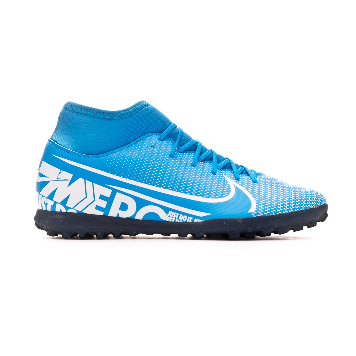 blue football trainers