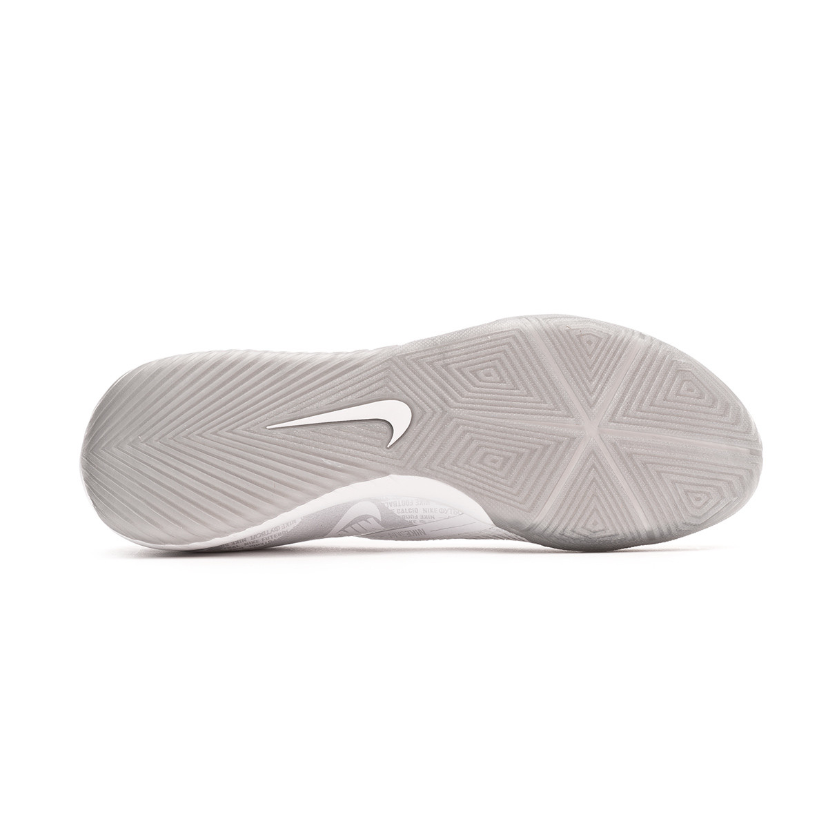 Futsal Boot Nike ZOOM Phantom Venom Pro IC White Chrome Best Buy Black White Flat Silver Metallic Silver Nike Air