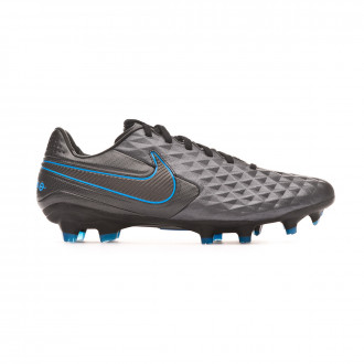 Chuteira Nike Tiempo Legend VIII Pro FG Black-Blue hero