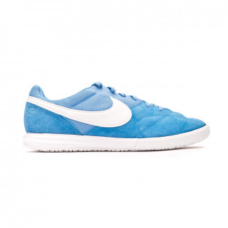 Sapatilha de Futsal Nike Tiempo Premier II Sala IC Photo blue-White-University blue