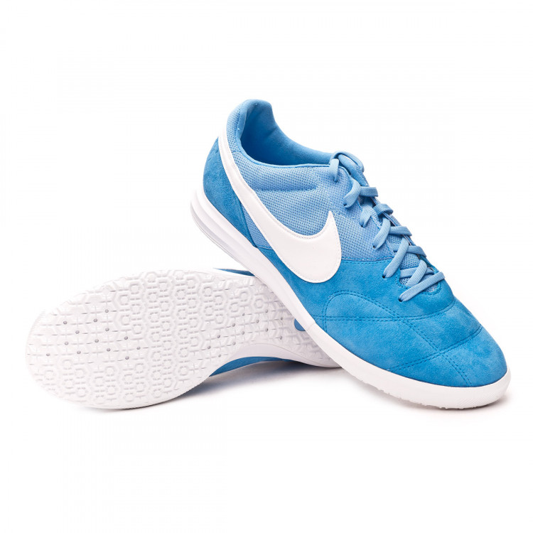 Scarpe Nike Tiempo Premier II Sala IC Photo blue-White-University blue - Negozio di calcio Fútbol Emotion