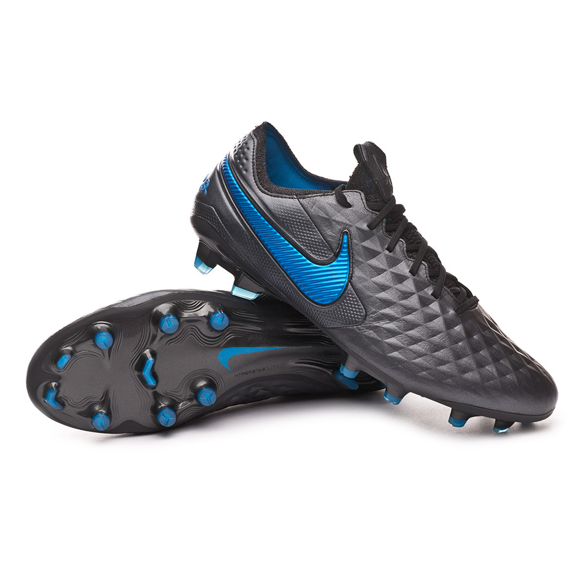 Scarpe Nike Tiempo Legend VIII Elite FG Black-Blue hero - Negozio di calcio  Fútbol Emotion