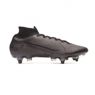 Chuteira Nike Mercurial Superfly VII Elite ACC SG-Pro Black-Dark grey