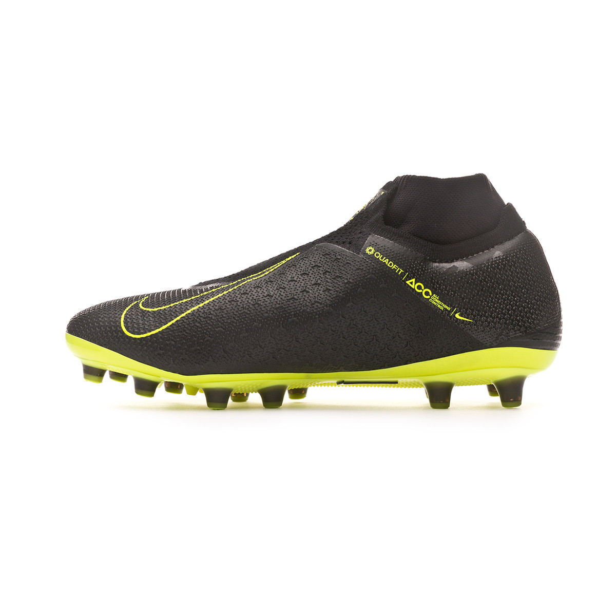nike phantom black volt