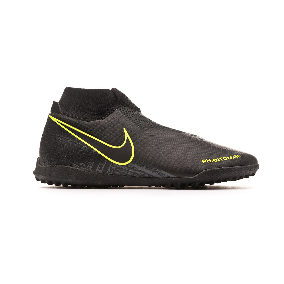 Zapatos de fútbol Nike Phantom Vision Academy DF Turf Black-Volt - Tienda de  fútbol Fútbol Emotion