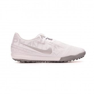 Sapatilhas Nike Phantom Venom Academy Turf White-Chrome-Metallic silver