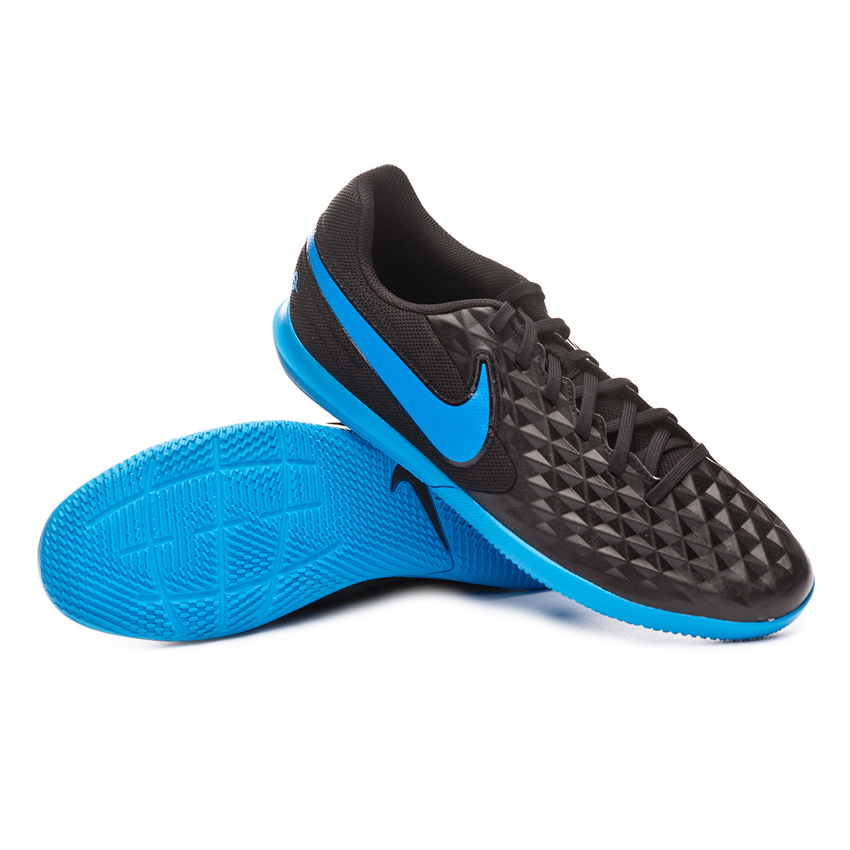Zapatilla Nike Tiempo Legend VIII Club IC Black-Blue hero - Tienda de  fútbol Fútbol Emotion