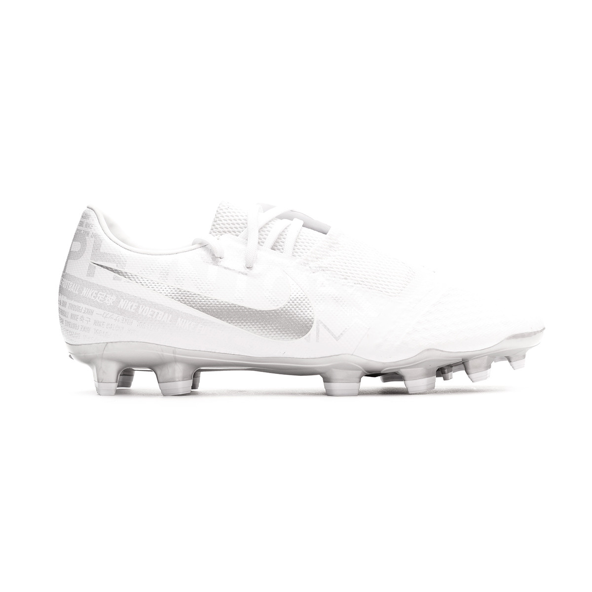 Nike Jr Phantom Venom Academy Firm Ground Boots White .