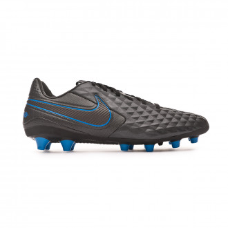 Chuteira Nike Tiempo Legend VIII Pro AG-Pro Black-Blue hero