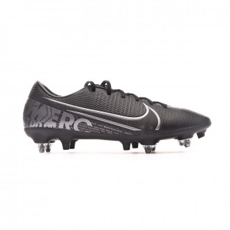 Chuteira Nike Mercurial Vapor XIII Academy ACC SG-Pro Black-Metallic cool grey