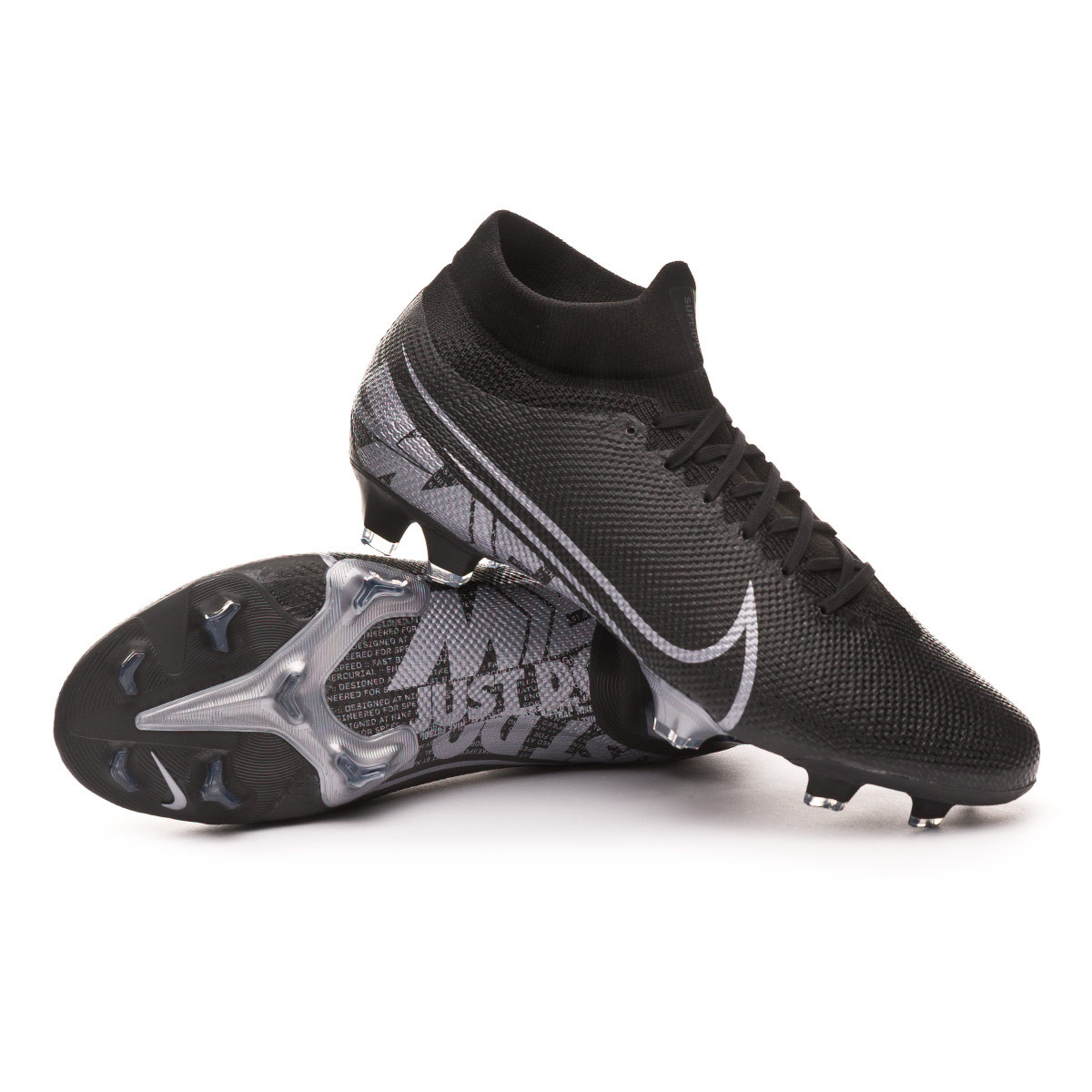 Zapatos De Futbol Nike Mercurial Superfly Negros Fútbol en