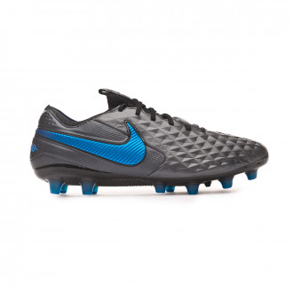 Chuteira Nike Tiempo Legend VIII Elite AG-Pro Black-Blue hero