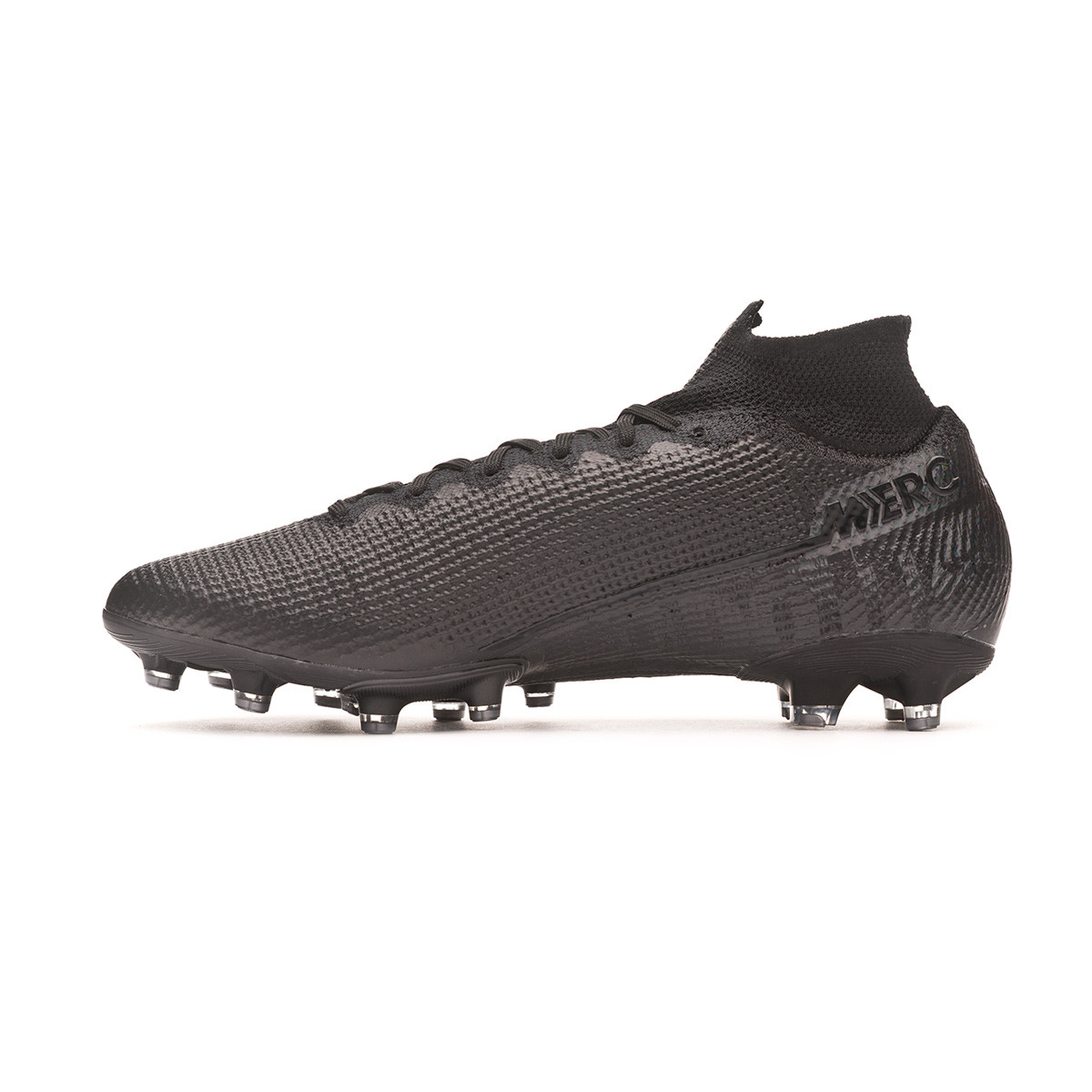 black mercurial boots